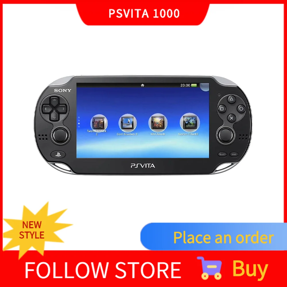 PSVITA 1000 Original Refurbished PSVITA Retro Handheld Game Console 100