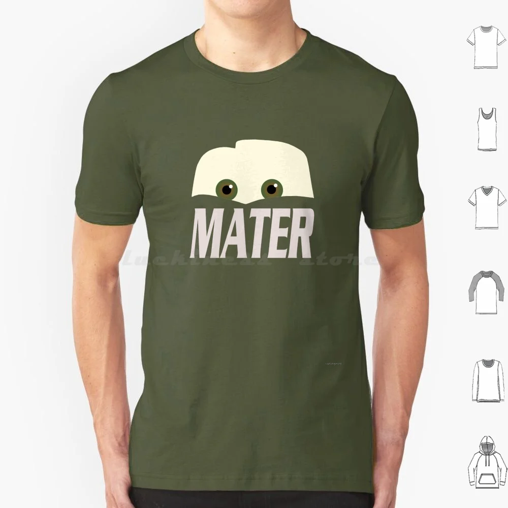 Mater-Cars 3 T Shirt 6Xl Cotton Cool Tee Pixar Cars Sally Mater Tow Mater Cars 2 Cars 3 3 Cruz Ramirez Cruz Ramirez Jackson