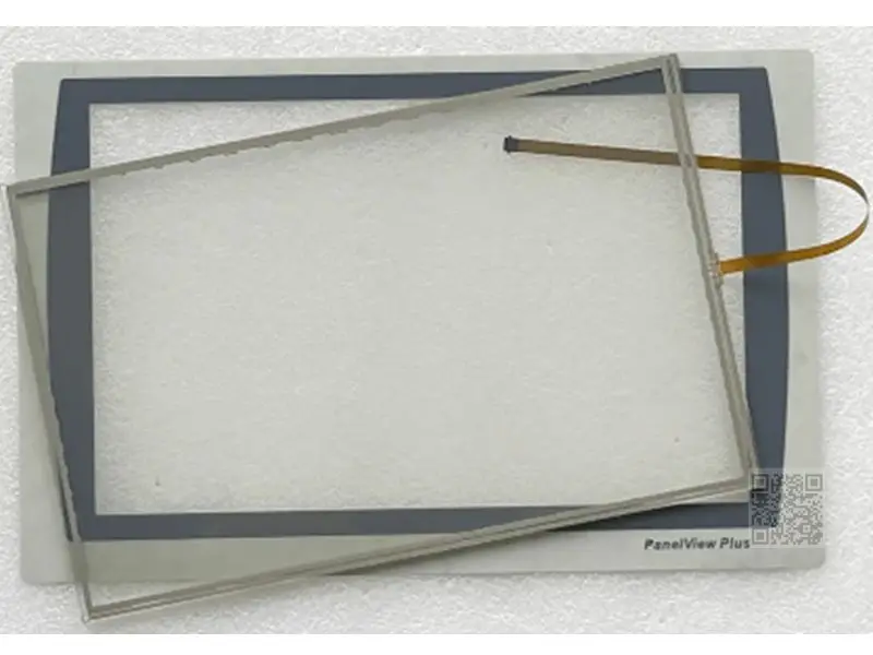 New PanelView Plus 1250 2711P-T12W22A9P-B Touch Glass + Protective Film