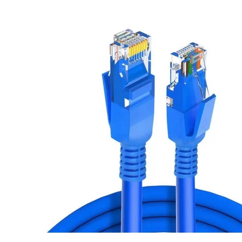 Cabo Ethernet para Ethernet, 10m, rj45, cat5, azul