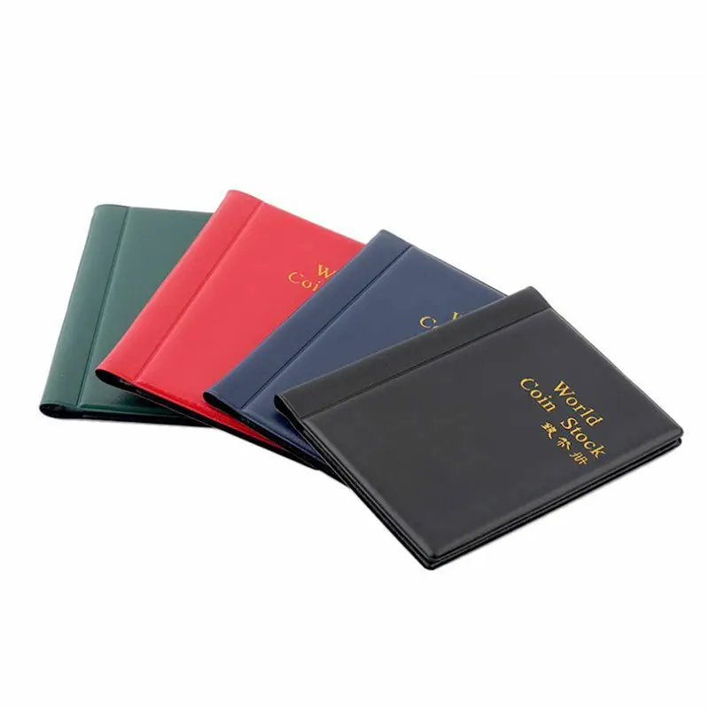 120 grid Coinning collection photo album book holder world storage collection photo album book pocket gift