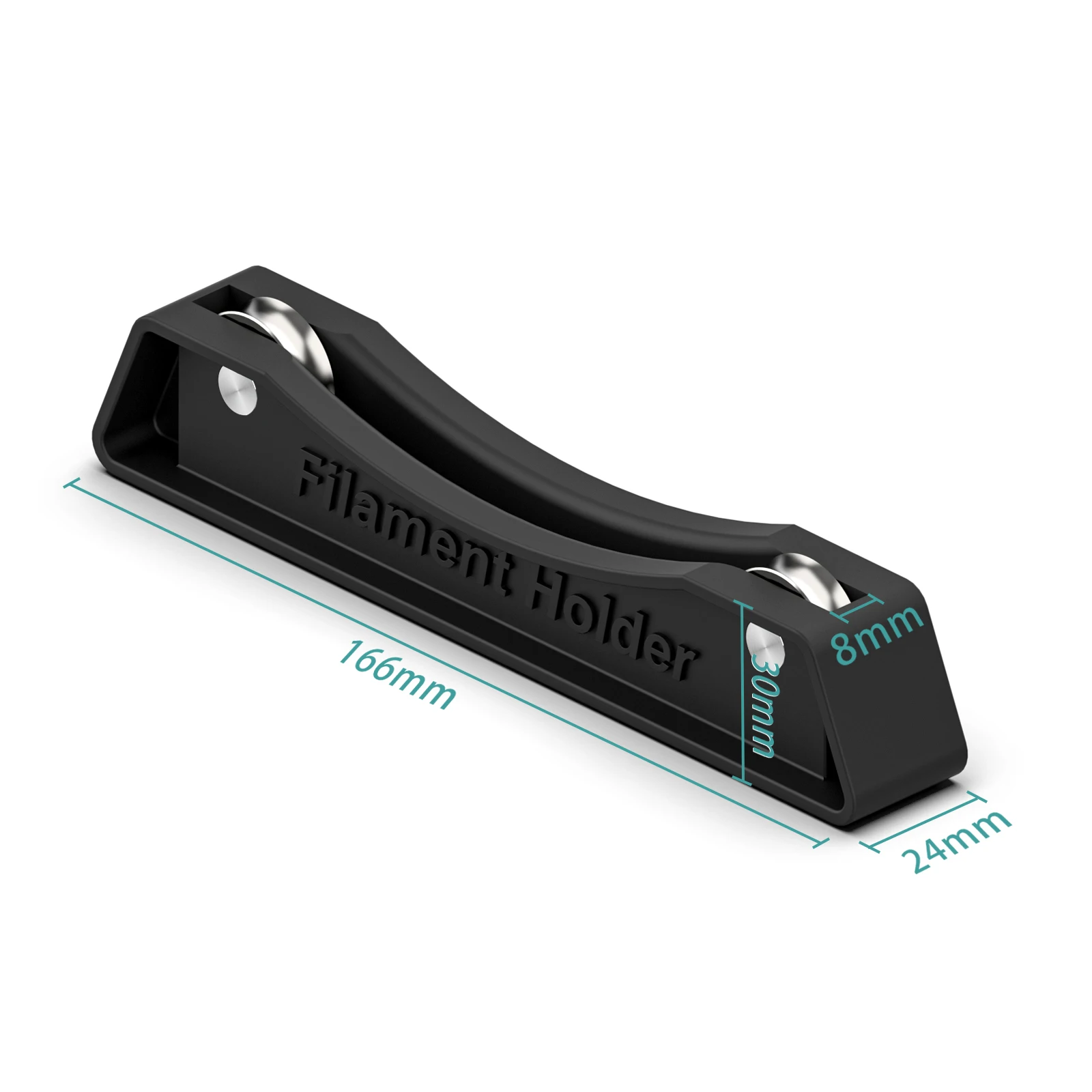 Assento Fixo para Carretel de Filamento Impressora 3d Abs Pla Petg Material de Impressão Bandeja Preto - Imagem 2