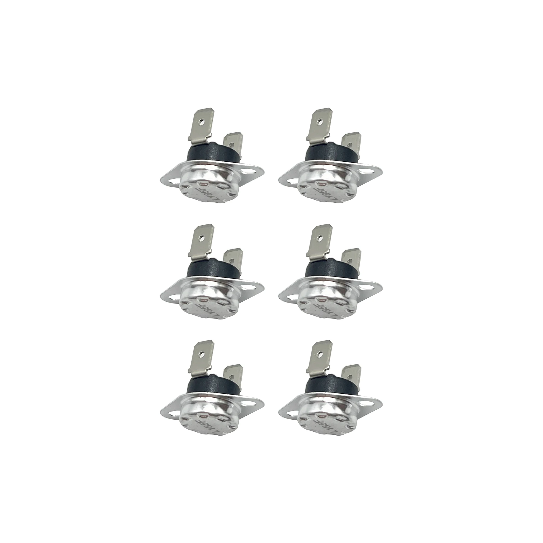 6 Pack DC47-00016A Dryer Thermal Fuse Thermostat Assembly Fit Samsung Dryer AP4201894 PS2038378