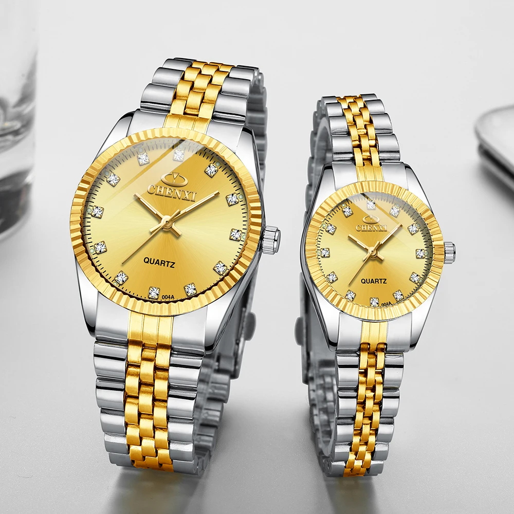 CHENXI العلامة التجارية الفاخرة ساعة رجالي 30 متر...