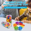 Rainbow Counting Animal Traffic Car Early Education Toy Animal Cognition Montessori Math Teaching Assisted Kindergarten Games 4