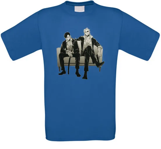 Футболка с рисунком из аниме: Gangsta, Worick, Arcangelo, Николас, породы калте