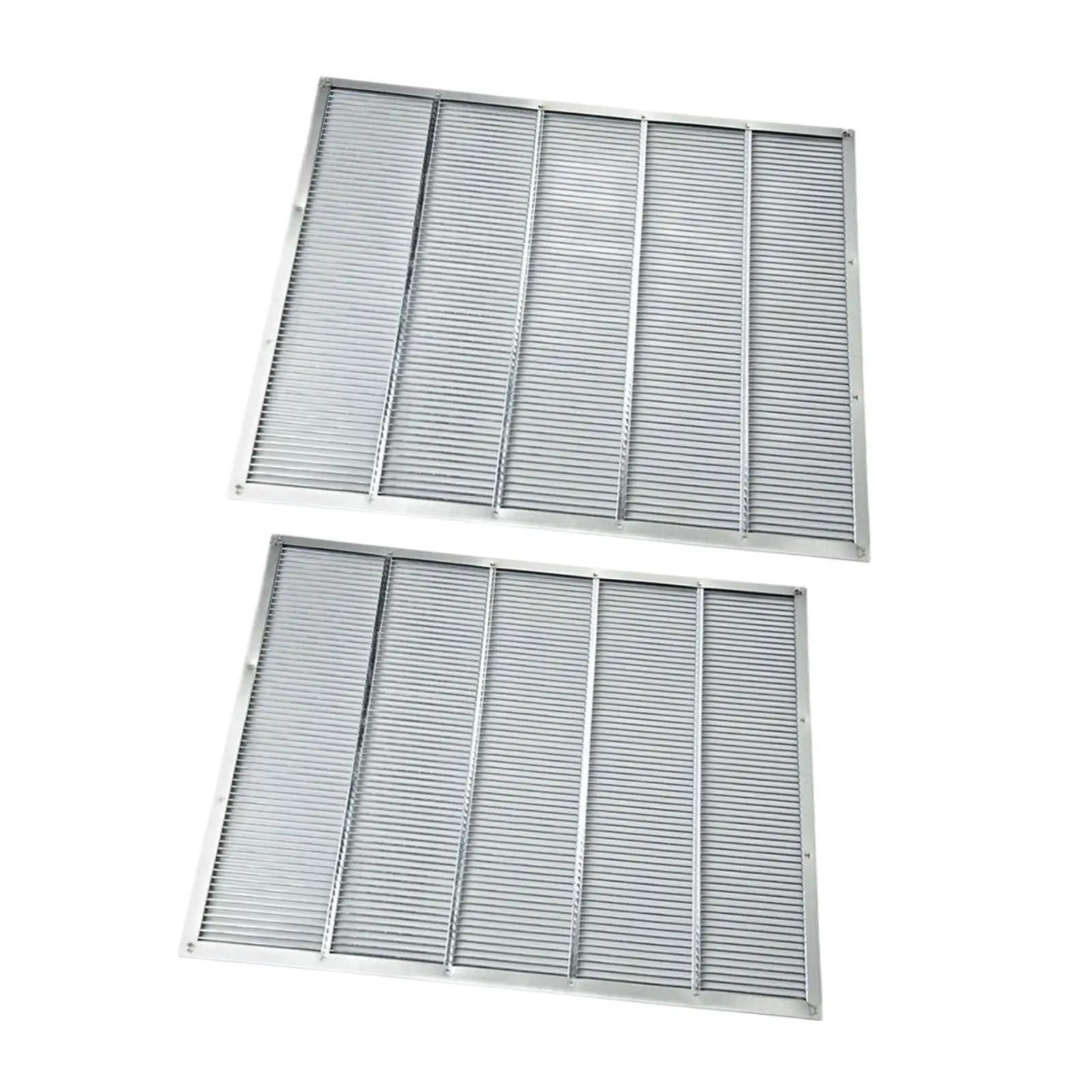 2x Queen Excluders Stainless Steel Wooden Beehives Equipment Beekeeping Tool for