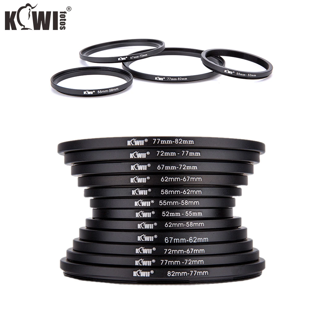 Durable Camera Lens Filter Step Up Ring Adapter Step Down Ring Adapter