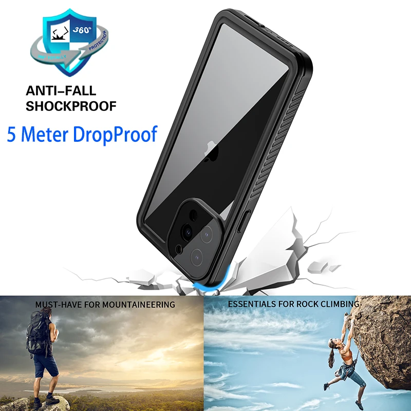 Diverbox iPhone Xr Waterproof Shockproof Full Sealed Case