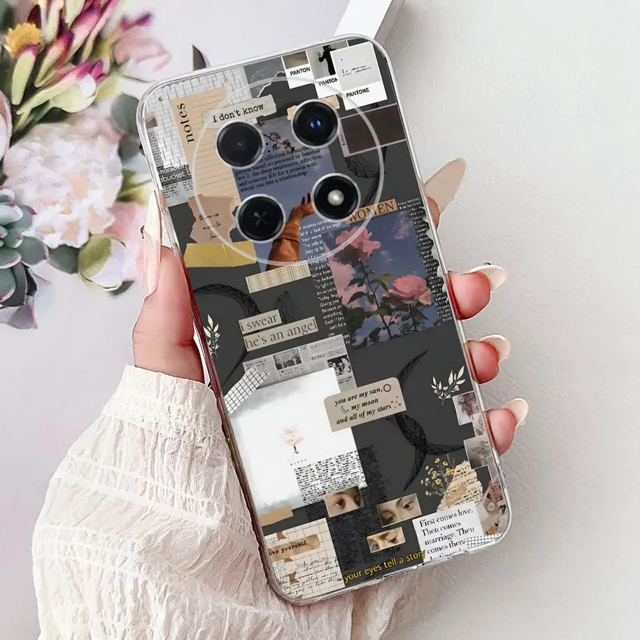 Cute Cartoon Cat Marble Soft Silicone Case - 2025 Edition