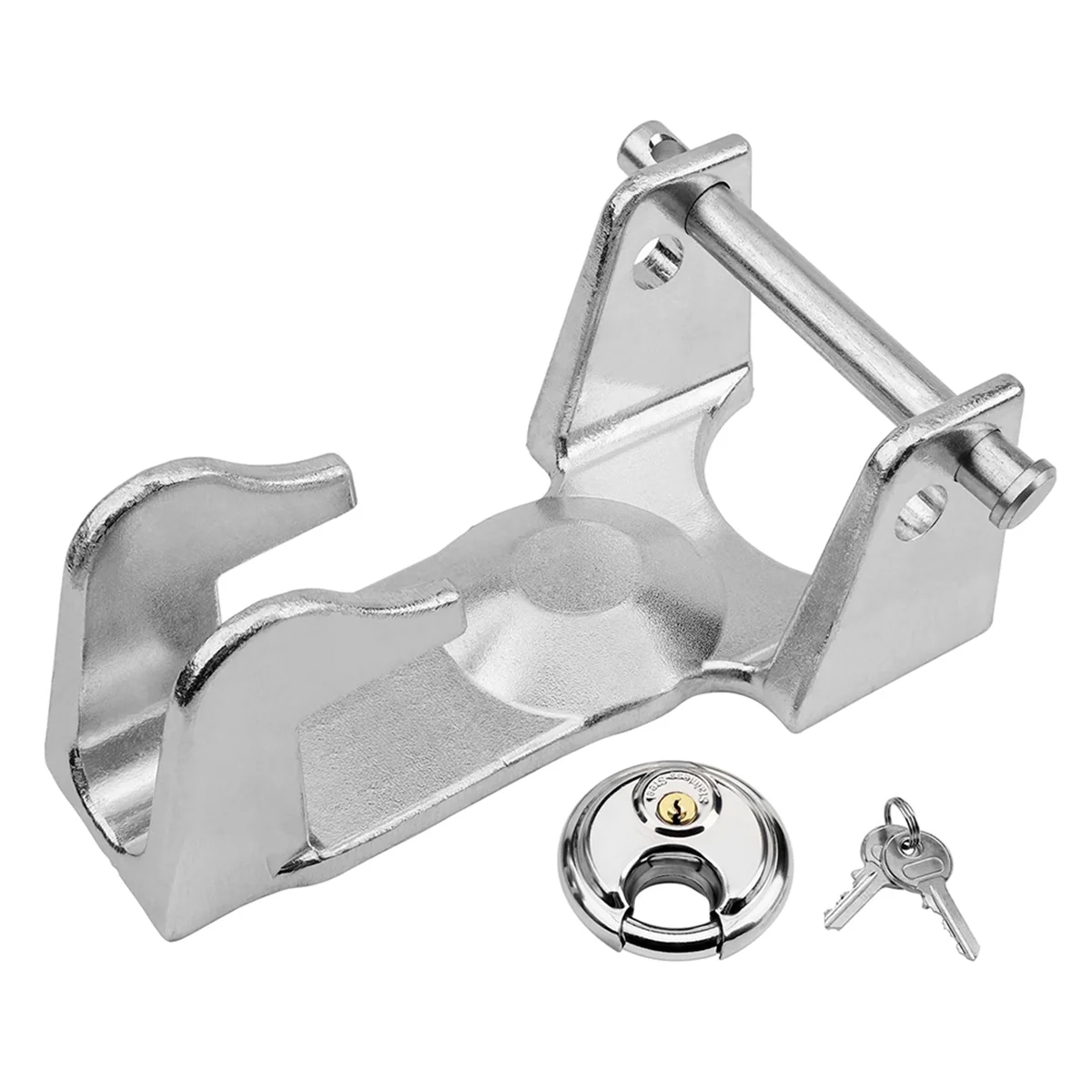 

Замок для сцепки Gooseneck с замком с ключом, модель TL-50, замок для прицепа, для тяжелых прицепов, редукторов скота