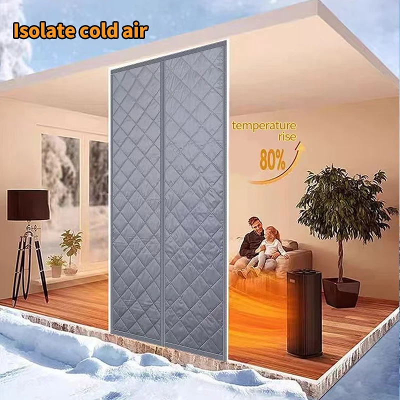 Cotton Door Curtain Household Insulation Windproof Cold Proof