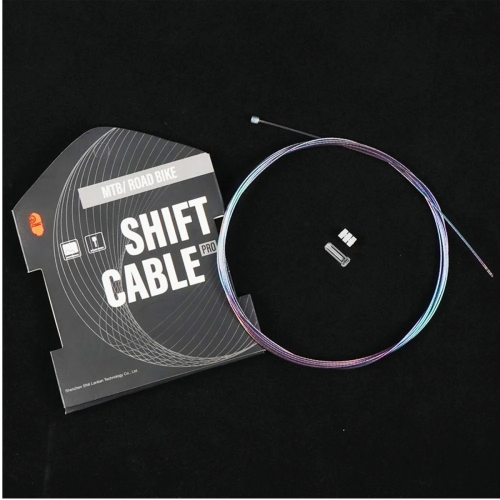 Enhanced Universal Gear Shifter Cable Set for Bicycles - Premium Inner Wire Kit for Front & Rear Derailleurs