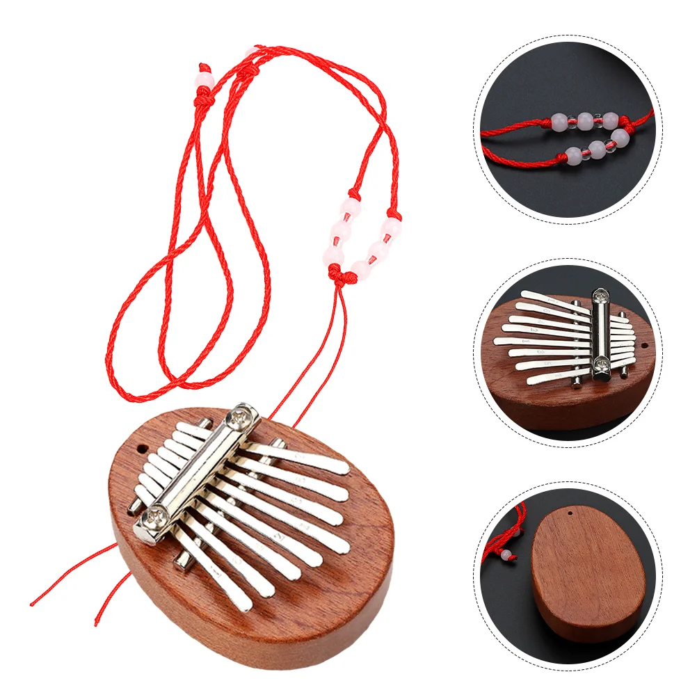 

Mini Wooden Kalimba 8 Keys Thumb Piano Finger Piano Musical Instrument Beginner Kalimba