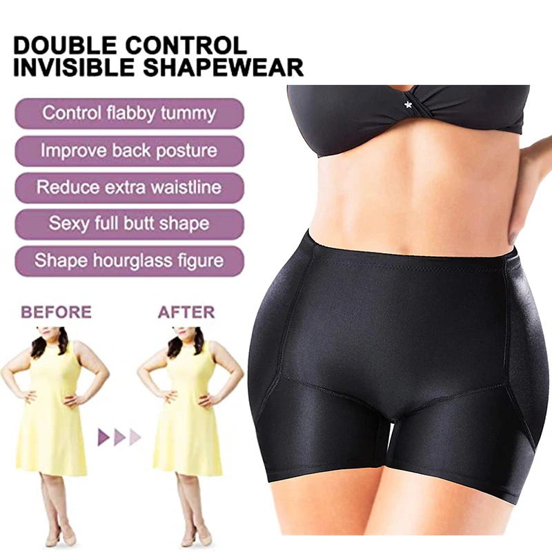 Sponge Hip Enhancer Padded Women Dress XS Butt Lifter Body Shapers