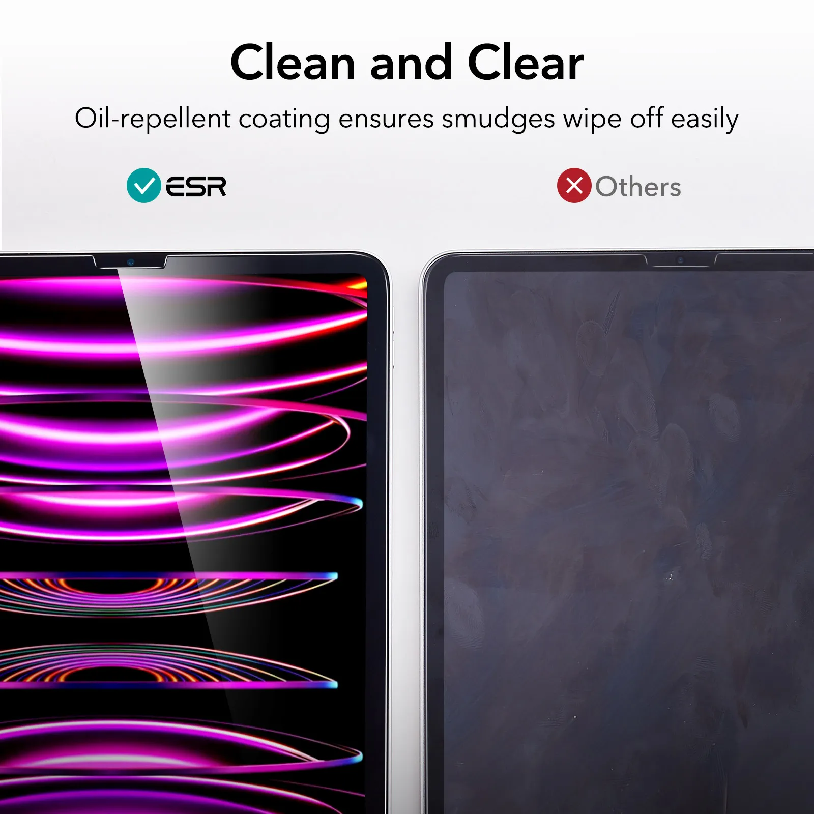 ESR iPad Pro 12.9 Screen Protector for Tempered Glass HD Clarity Film with Alignment Frame 19 S612aba155cc2463891267a808388d287o