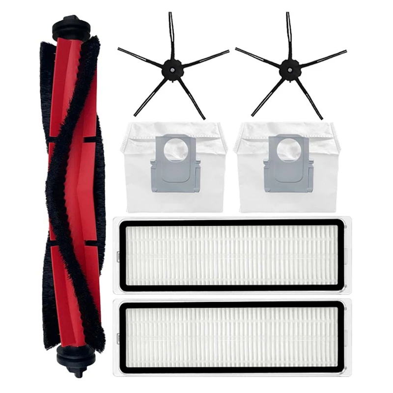

Spare For Roborock Q5 + Plus Q340RR Roller Main Side Brush Hepa Filter Dust Bag Robot Vacuums Parts