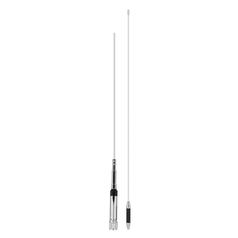 NL-770R antenna with black RB-46 Mount Bracket and 5M RG58 Extension Cable For Car Radio Kenwood Yaesu ICOM