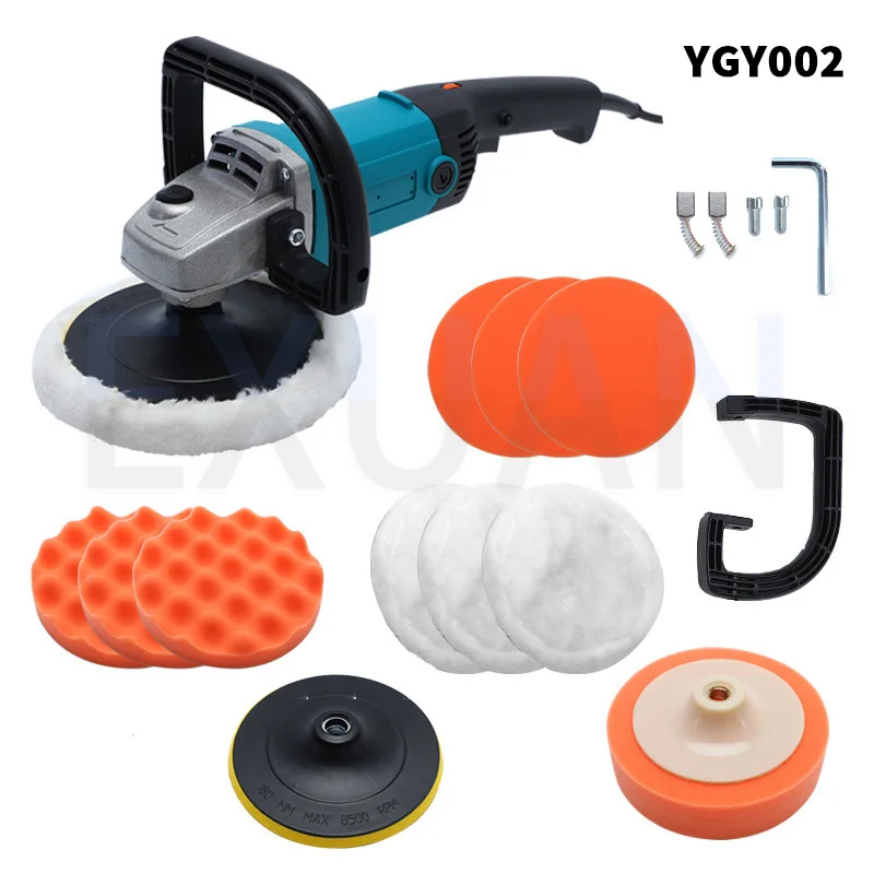1200W Automobile Polishing Machine Multi-function Car Specific Waxing Machine Electric Marble Tile Polisher