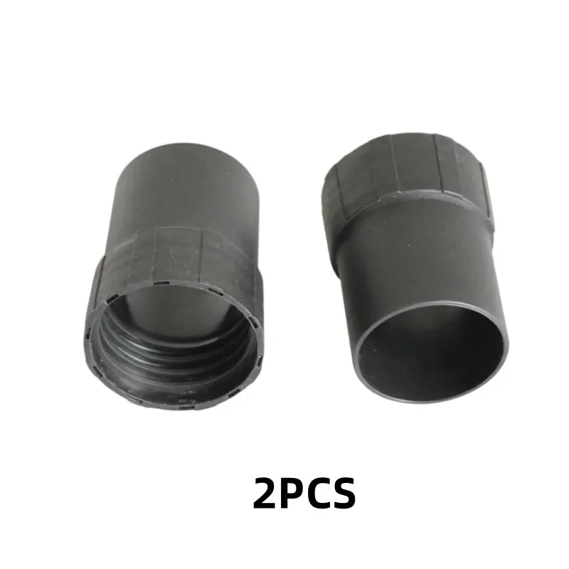 Adaptateur De Raccordement Pour Tuyau D'aspirateur - Compatible Diamètre Intérieur 50mm / Extérieur 58mm - Noir, En ABS