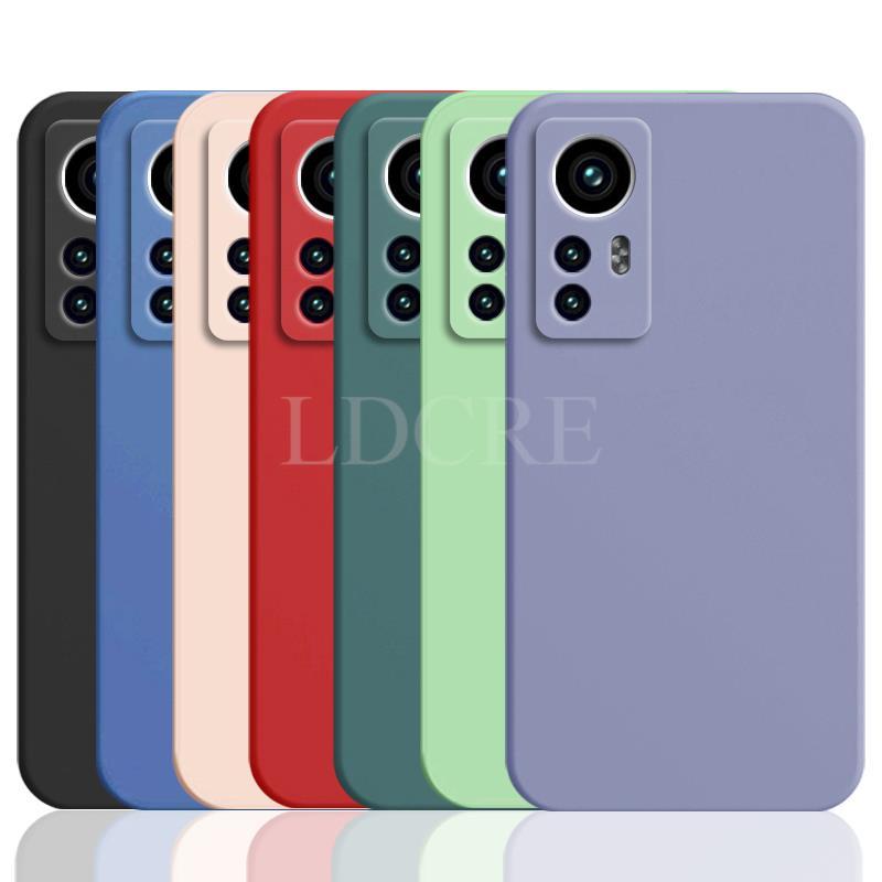 For Xiaomi 12T Pro Case Liquid Silicone Coque For Xiaomi 13 Pro 13 Lite 12T Pro 12X 12S 12 11T Pro 11 Cover TPU Protective Case