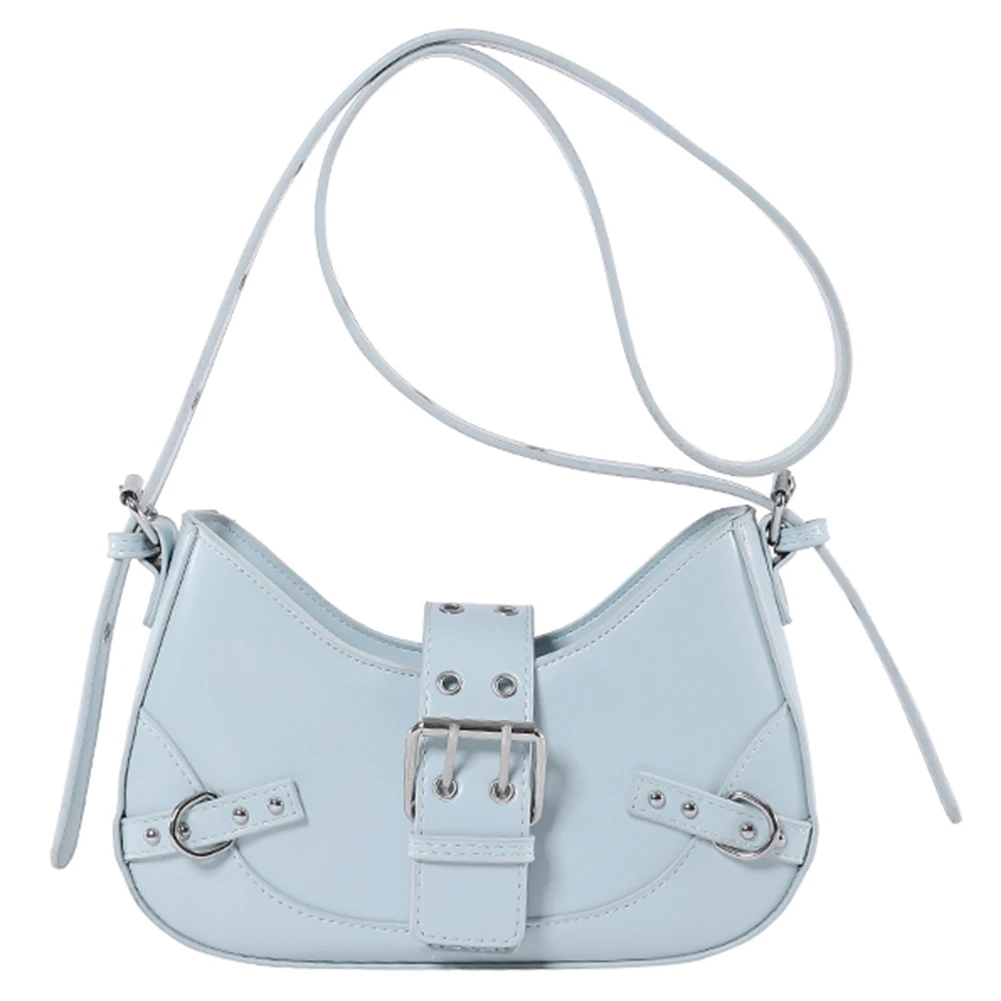 

Женская сумка через плечо в готическом стиле с регулируемым ремешком и пряжкой