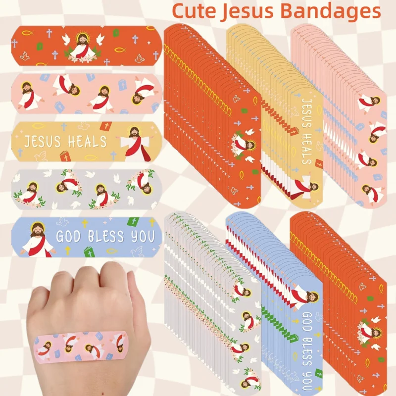 30/60/99pcs Cute Breathable Bandages Creative Adhesive Bandages