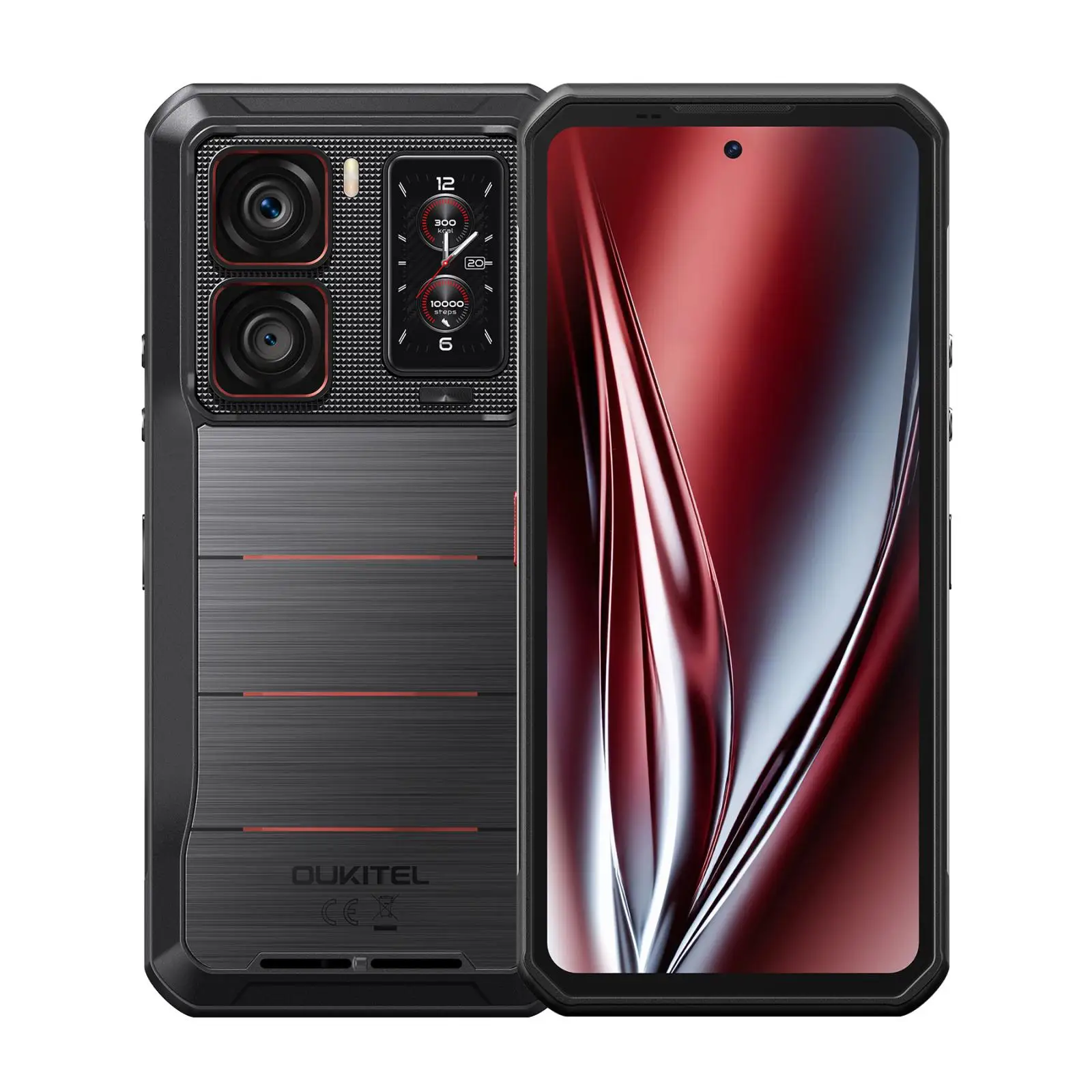 【5G対応】OUKITEL WP300 タフネススマホ Android 15 Oukitel WP300 NFCタフネススマホ 12GB+512GB 120W急速充電