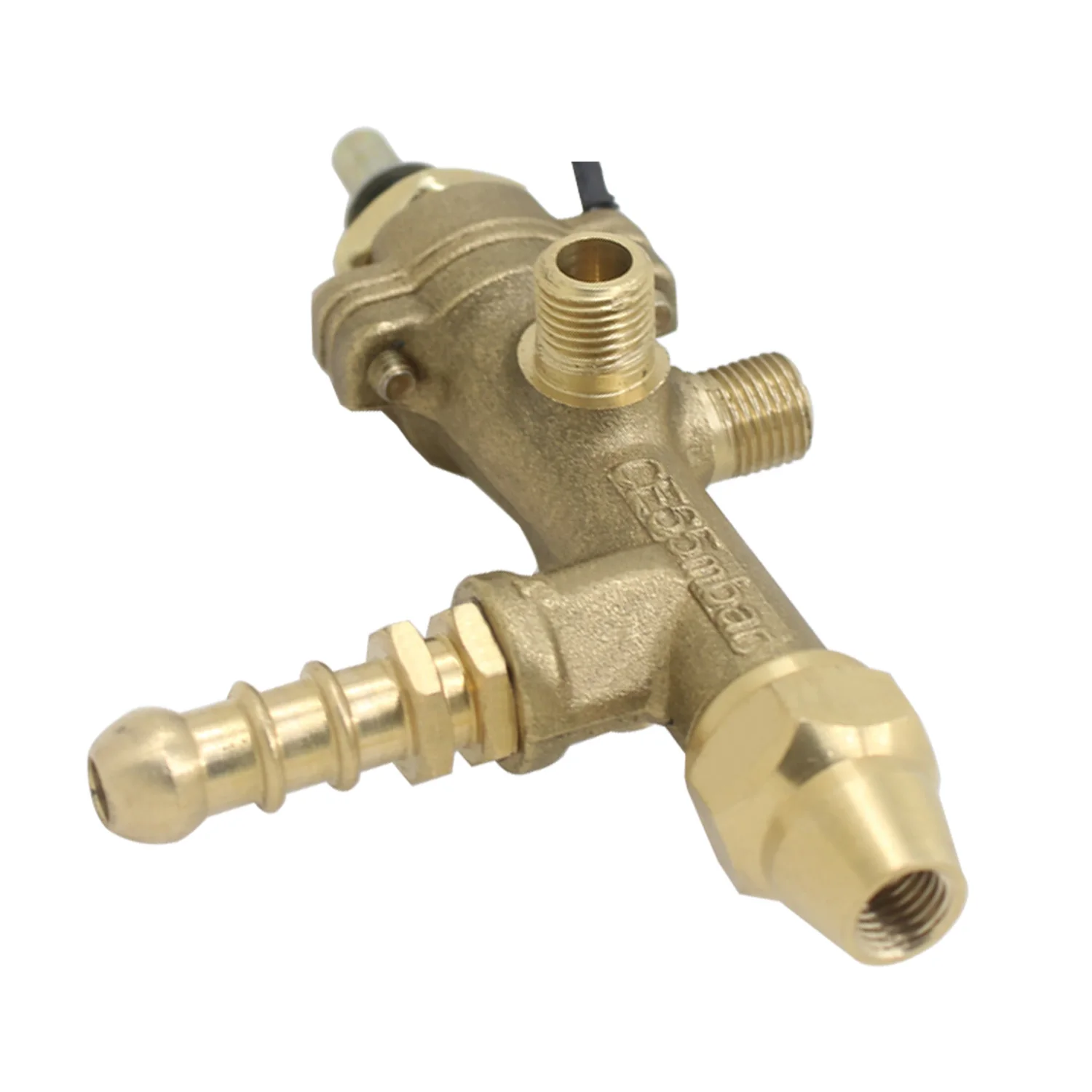 Copper Three Gears Gas Heater Control Valve Fire Pit Flame Control