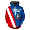 Dominican Republic Flag 3D Printed Graphic Hoodies Men's Women's Chilren Streetwear Sweatshirt Breathable Comfortable Hooded Top 3