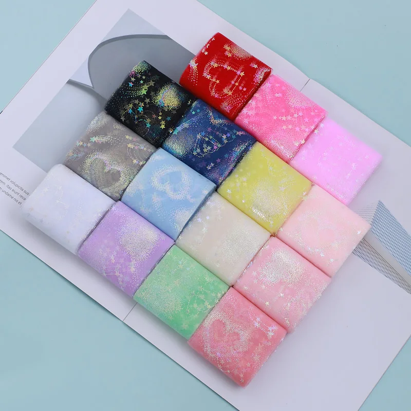 5yard 6cm Organza Tulle Roll DIY Craft Decoration