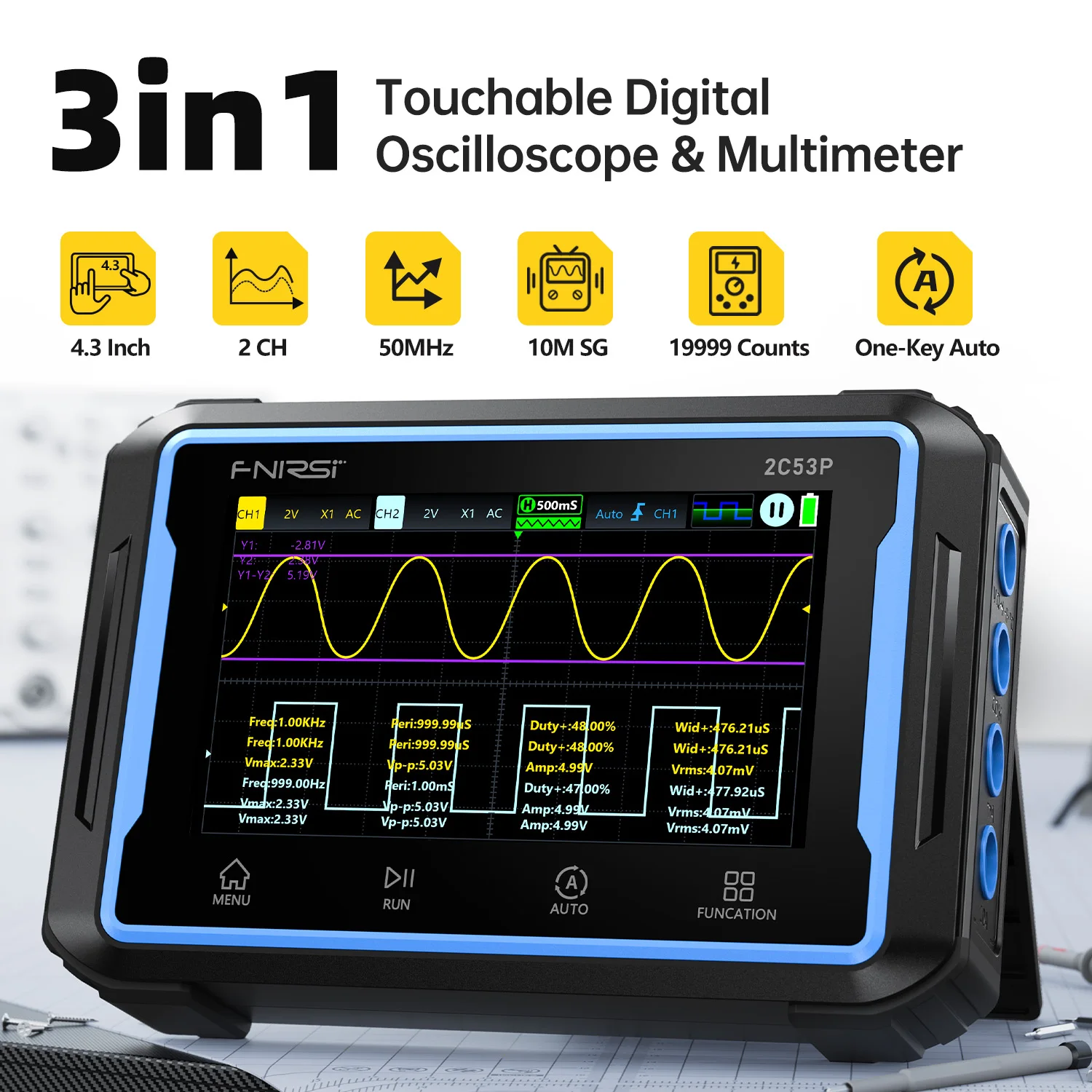 2C53P 50Mhz Bandwidth Tester