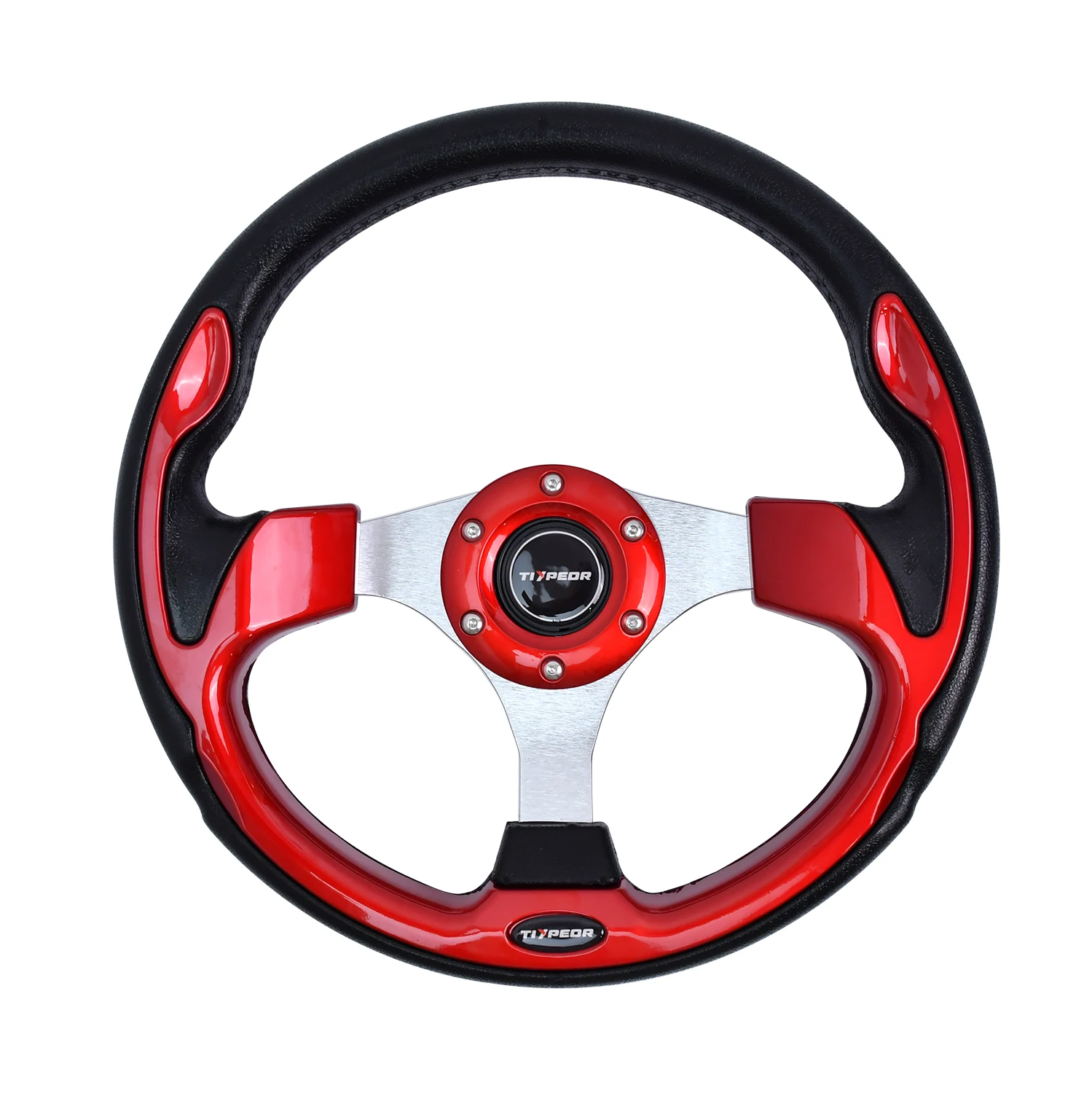 tiypeor Universal Racing Car Racing Steering Wheels PU 13inch 320mm Drifting Sport Steering Wheel racing steering wheel