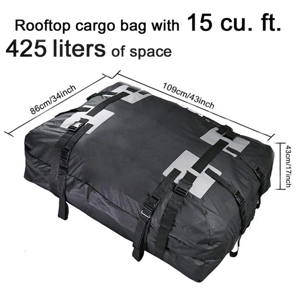 

Waterproof Auto Roof Top Rack Carrier Cargo Bags Luggage Storage Cube Bag Travel Large Capacity Auto Roof Duffel Bag For SUV/Van