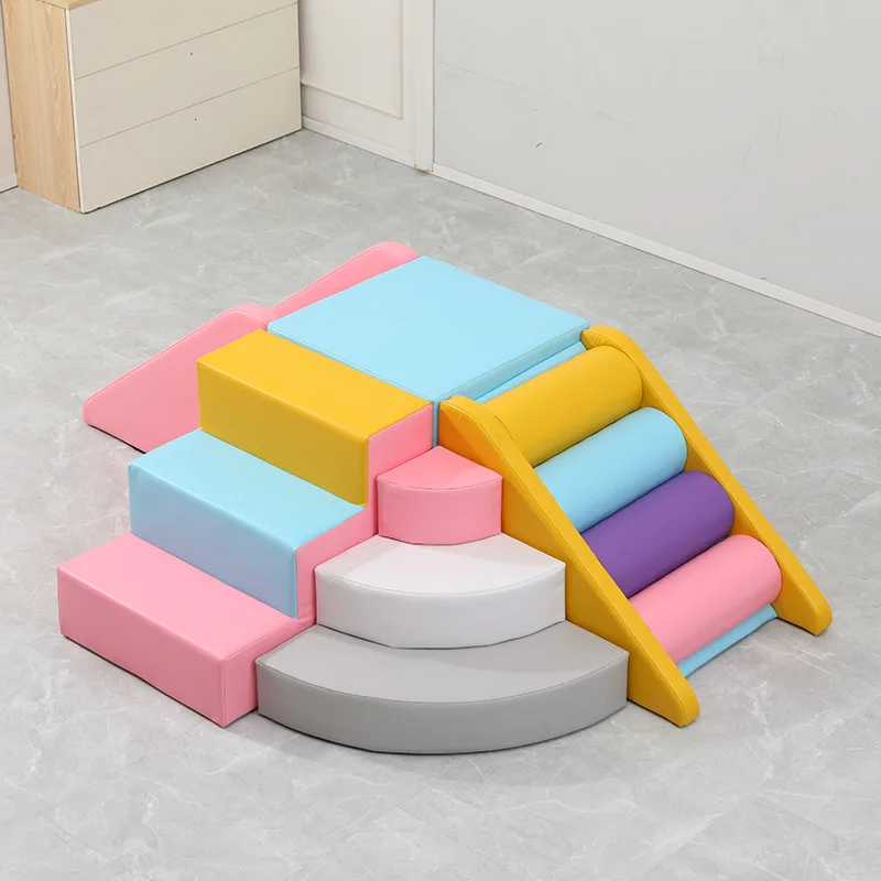 White Softplay Indoor Playgrounds Kids White Indoor Playground Soft Play Equipment