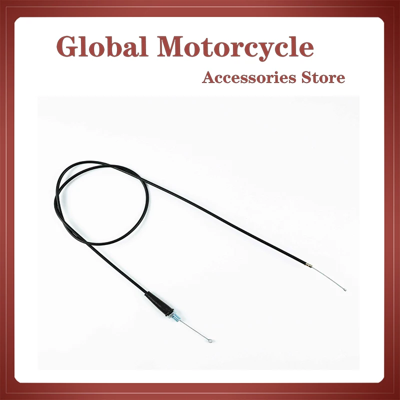 

New Motocross 950mm 1050m 1100mm 1200mm 1300mm Straight Head Motorcycle Throttle Oil Cable Line for Pit Dirt bike