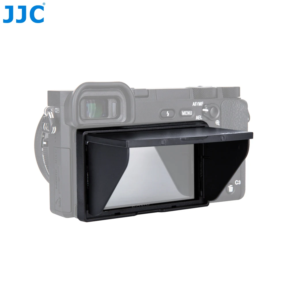 JJC 83x48mm Foldable Camera LCD Screen Hood Shade Cover for