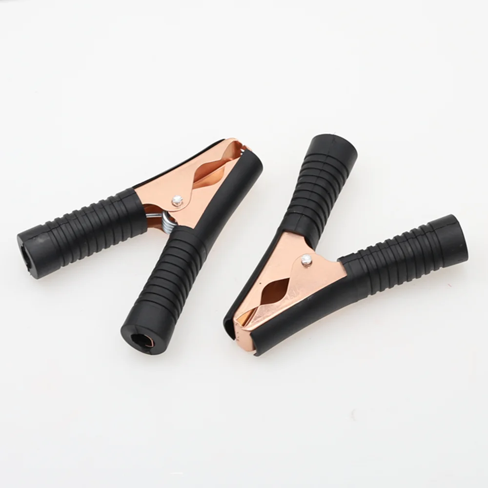 100A Crocodile Clamp for Automotive Battery Red Black 90 x 75 x 18mm Spark Charging Accessories