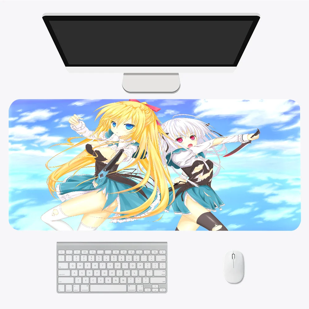 

Mousepad Absolute Duo Many people like it Desk Pad Big Mouse Mat Fabric Rubber Mat Personalized Office Carpet for Computer Table