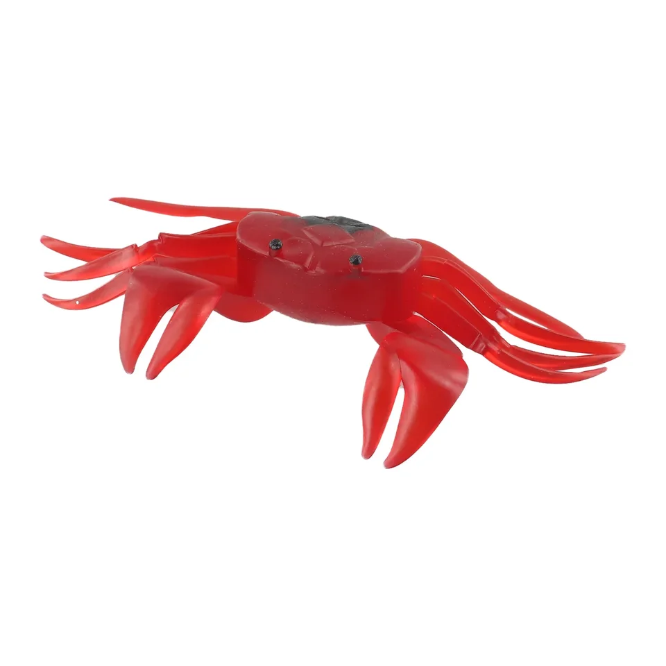 Leurre Crabe Artificiel Piège de Pêche 10/14cm PVC Appât pour Kayak et