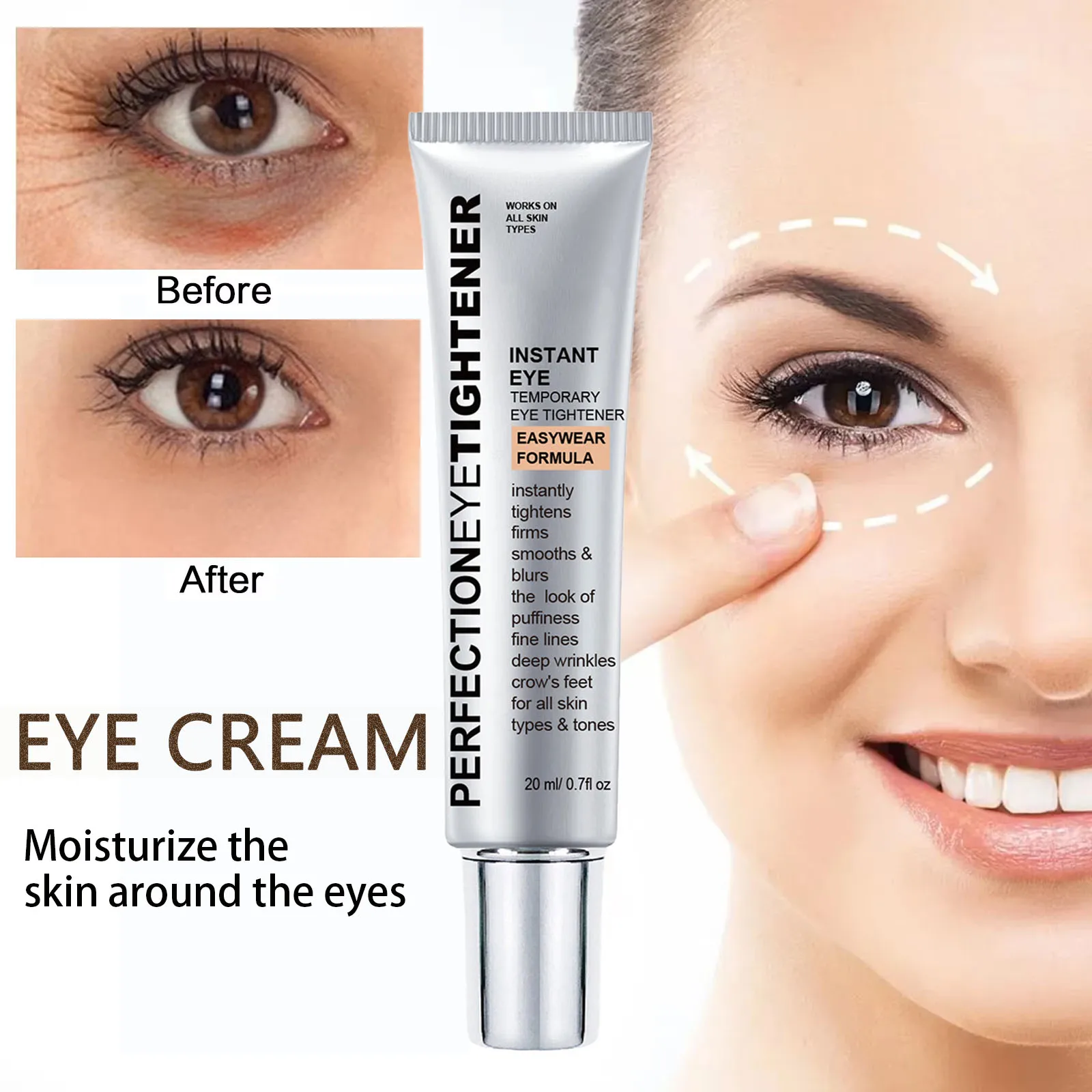 Eye Cream Removes Dark Circles Tightens The Eyes Lifting Firming And Removing Eye Bags Make Your Eyes More Lively