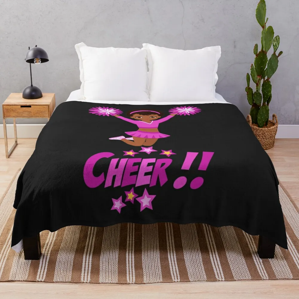 

Cheerleader Throw Blanket Fashion Sofa Blankets Stuffed Blankets