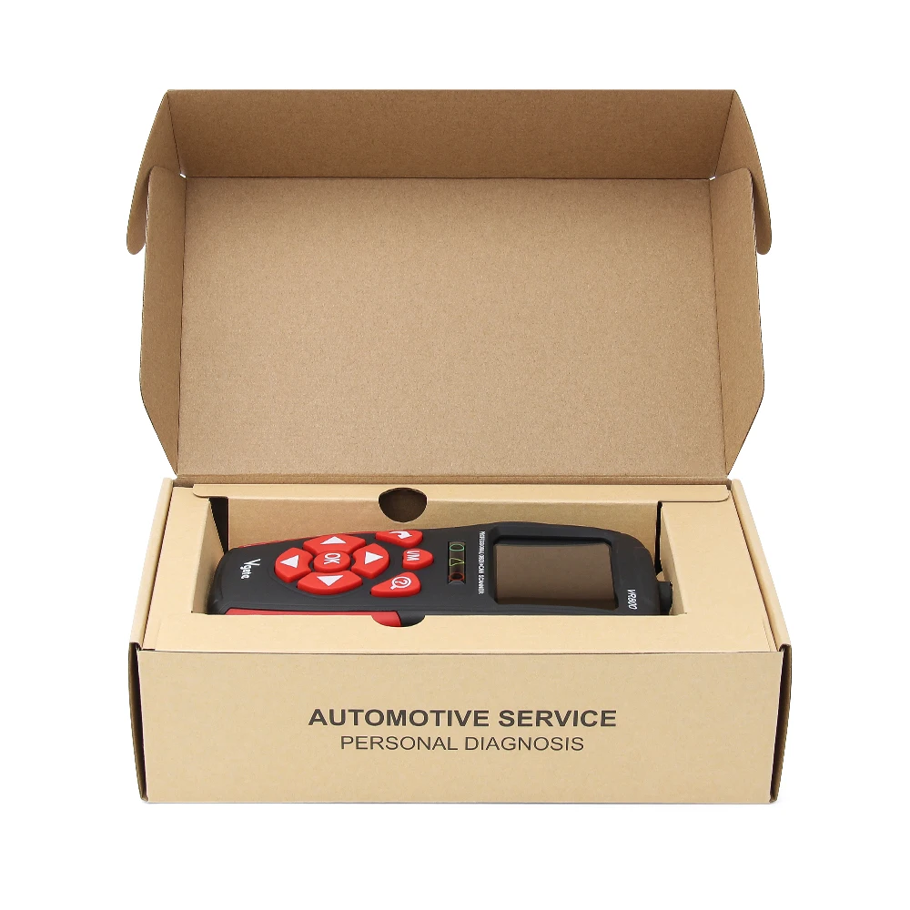 VR800 Vgate OBD2 결함 코드 리더 OBD-II CAN 진단 스캔 도구 검사