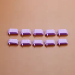 10 - Pack Universal Silicone Dust Plugs for HDMI Ports - High - Definition Interface Protection Caps (PURPLE)