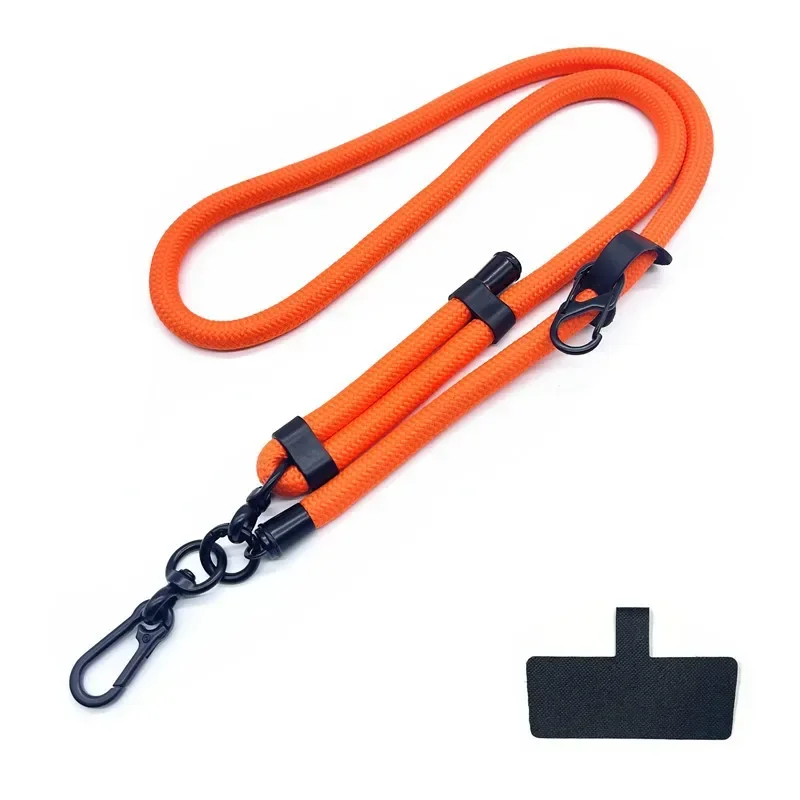 Adjustable Crossbody Phone Lanyard Strap with Neck Hang Cover, 10mm x 120cm