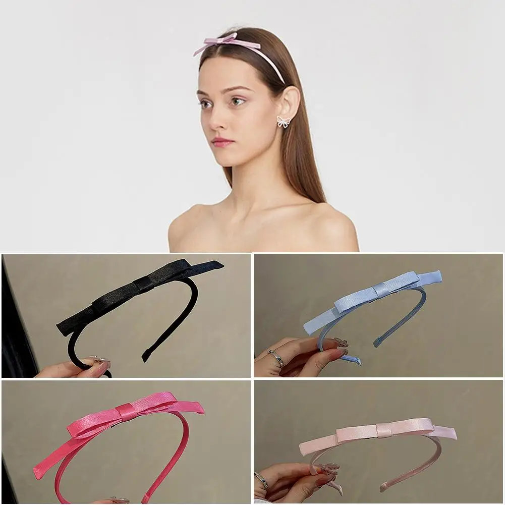 

2023 New Hair Band Sweet Fresh Head Band Show Face Small Head Hair Pressure Reduction Clamp Wash Hair Age Accessories Face K6H6