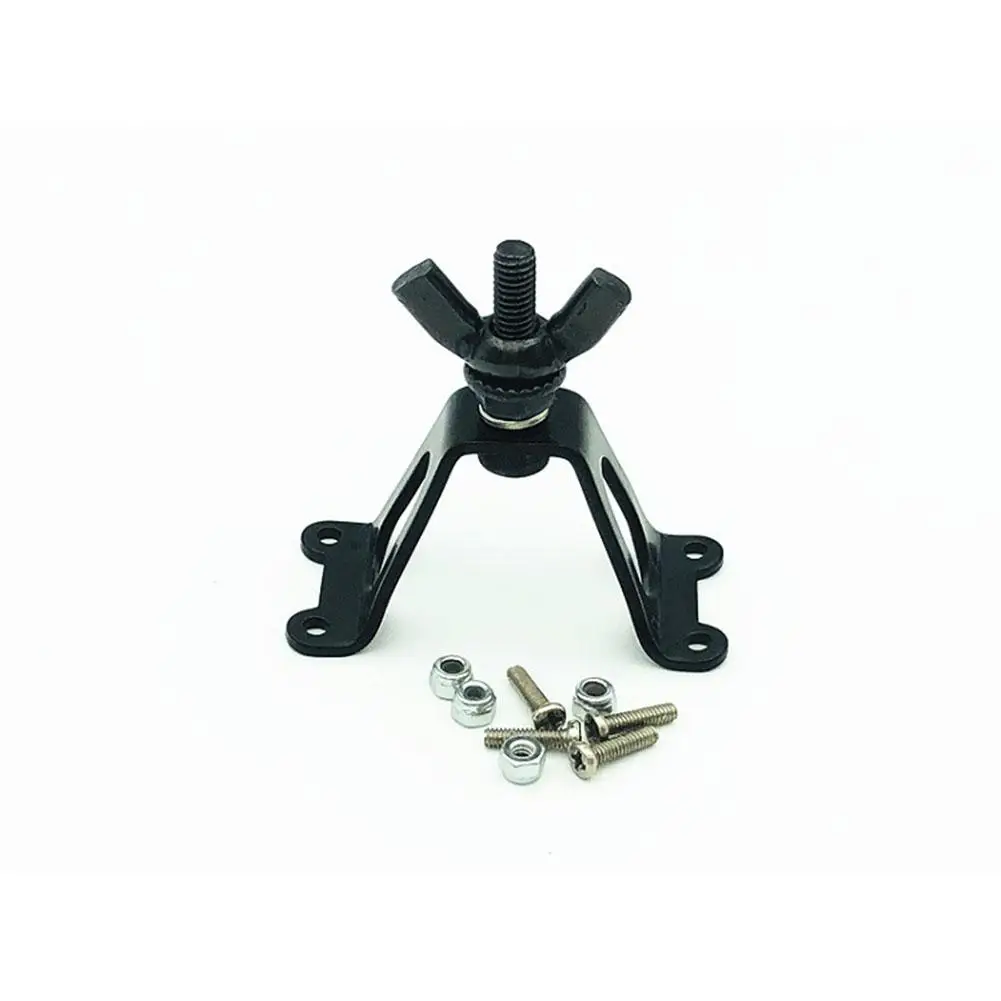 Spare Tire Rack Metal Rear Spare Tyre Bracket Wheel Holder Carrier For 1/10 Scx10 Rc4Wd D90 Tamiya Cc01 Rc Car Parts