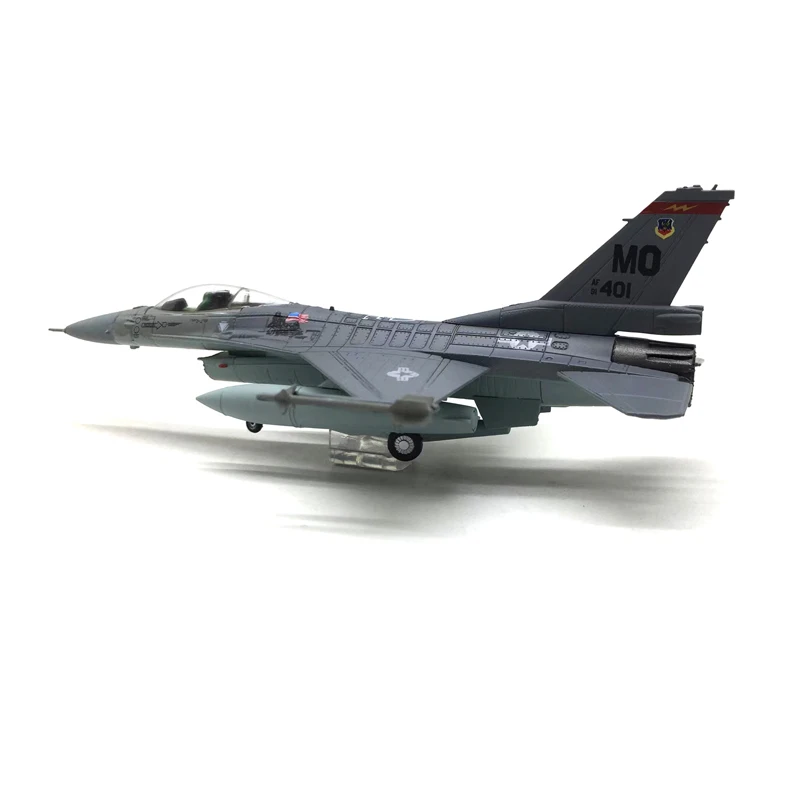 Jason tutu 1/100 escala da força aérea dos eua F-16C lutador diecast metal acabado modelo de aeronaves combate falcon f16c transporte da gota