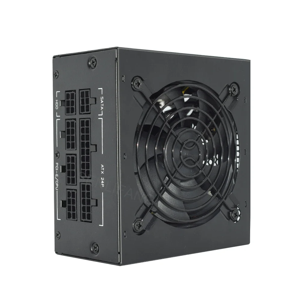 Fonte de Alimentação do Computador Modular Completa Sfx Micro 80plus Bronze pc Psu Eficiência Elevada Ventilador Silencioso 400w 600w 110230v - Imagem 5