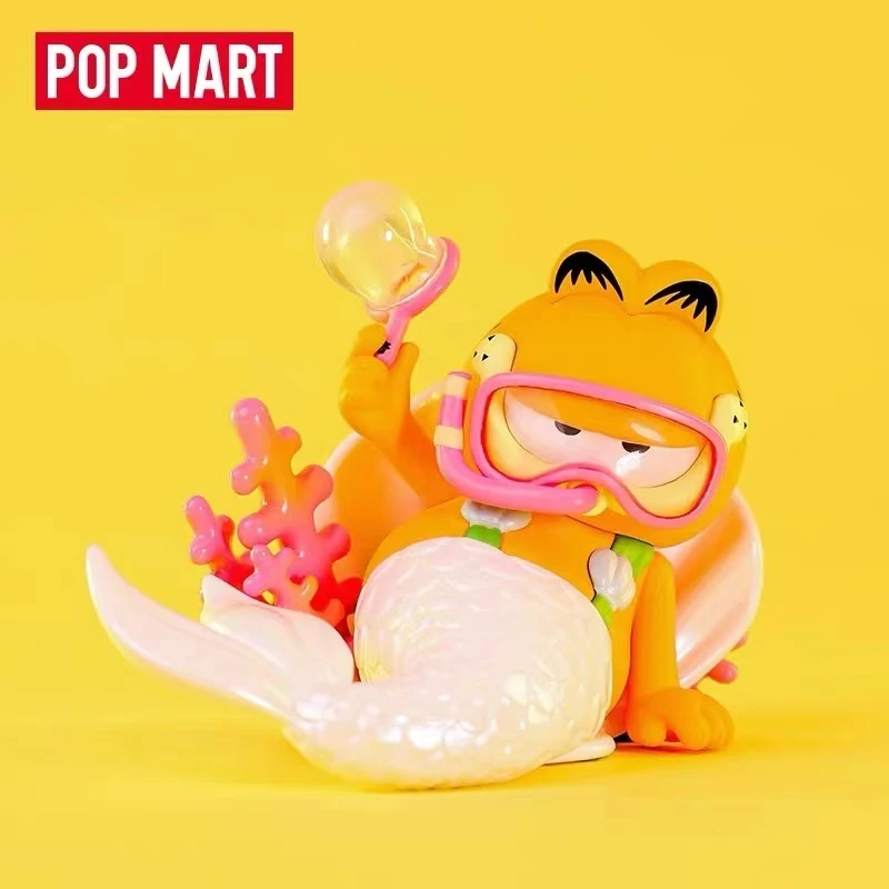 thumbnail image 1 of Figura de Acción Anime de la SeriePOP MART Garfield Cat Daydream. Bolsa Sorpresa con Adornos en Miniatura para Decoración del Hogar y Muñecos de Escritorio. Modelo para Regalo de Chicas, 1 of 5